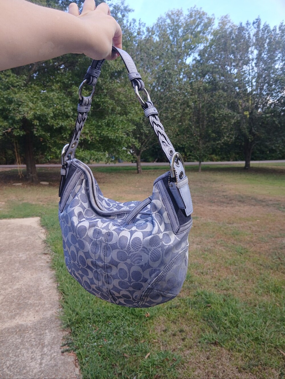 Vintage Coach hobo bag